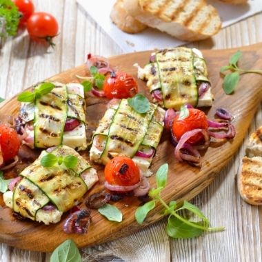 Brochette de saumon