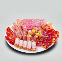 Plate of cold cuts