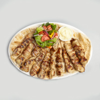 Plateau de 10 brochettes de Shish Taouk