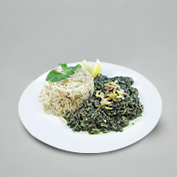 Spinach rice